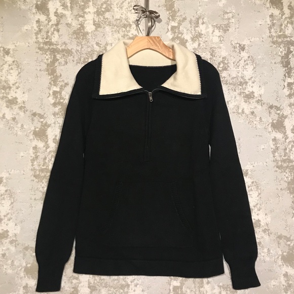 Ralph Lauren Sweaters - Lauren Ralph Lauren Contrast Collar Sweater